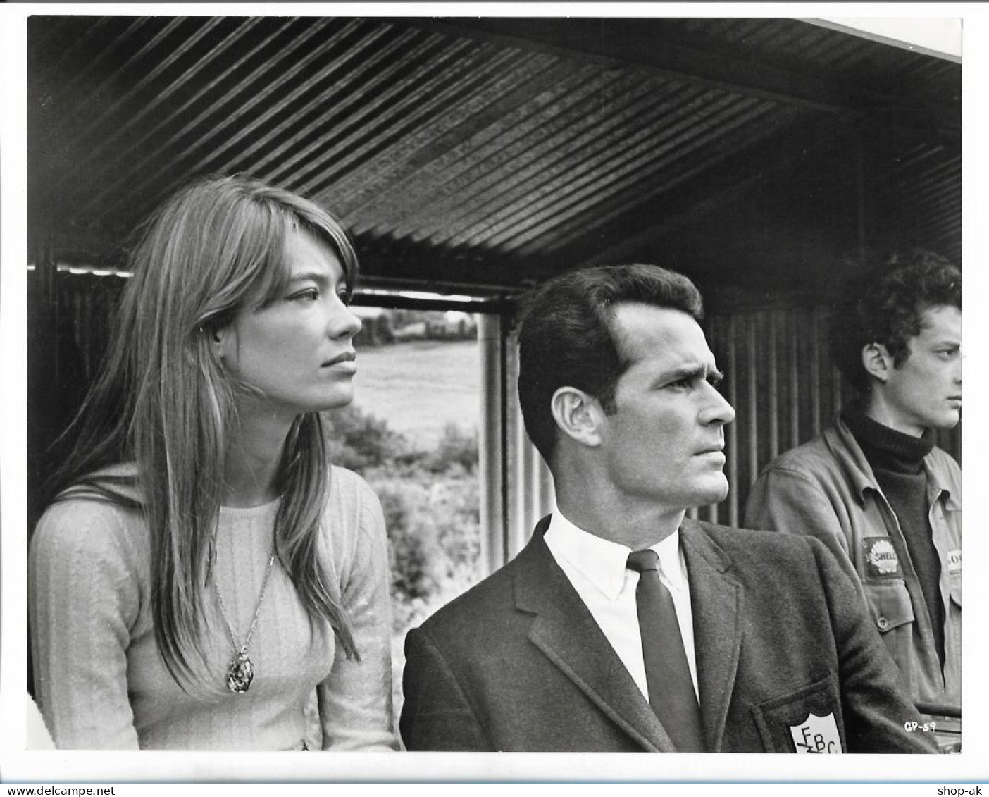 C6073/ Francoise Hardy + James Garner Pressefoto Foto 26 X 20 Cm 1966 - Otros & Sin Clasificación