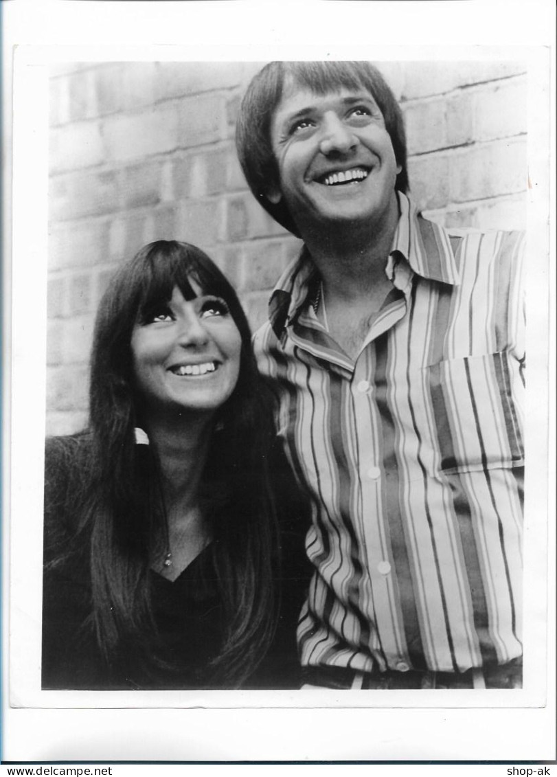 C6016/  Sonny And Cher Original Pressefoto Foto 1967  25,5 X 21 Cm  - Other & Unclassified