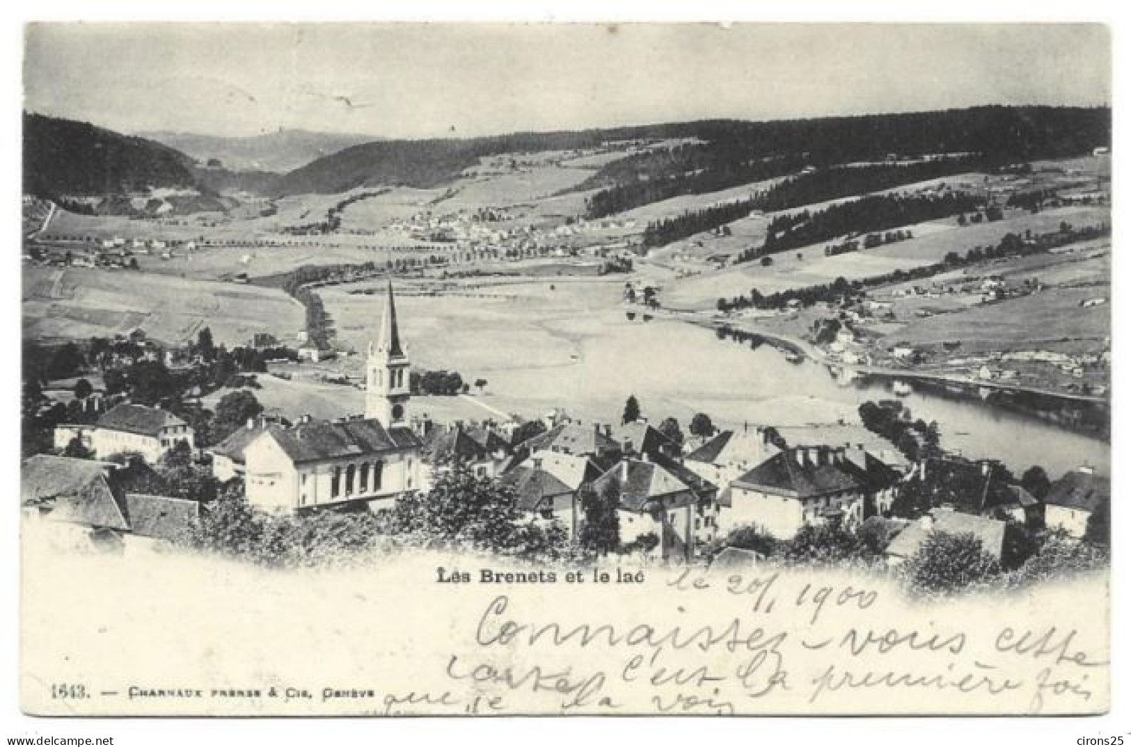 SUISSE NE Les Brenets Et Le Lac - Les Brenets