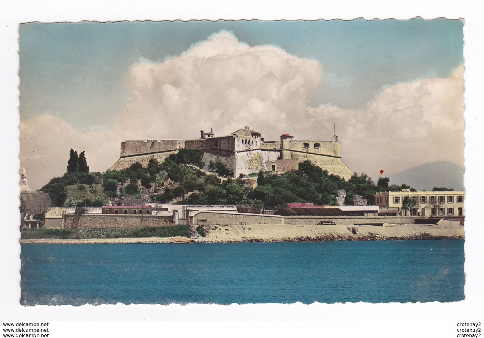 06 ANTIBES N°9 12 Le Fort Carré En 1954 VOIR DOS - Antibes - Altstadt