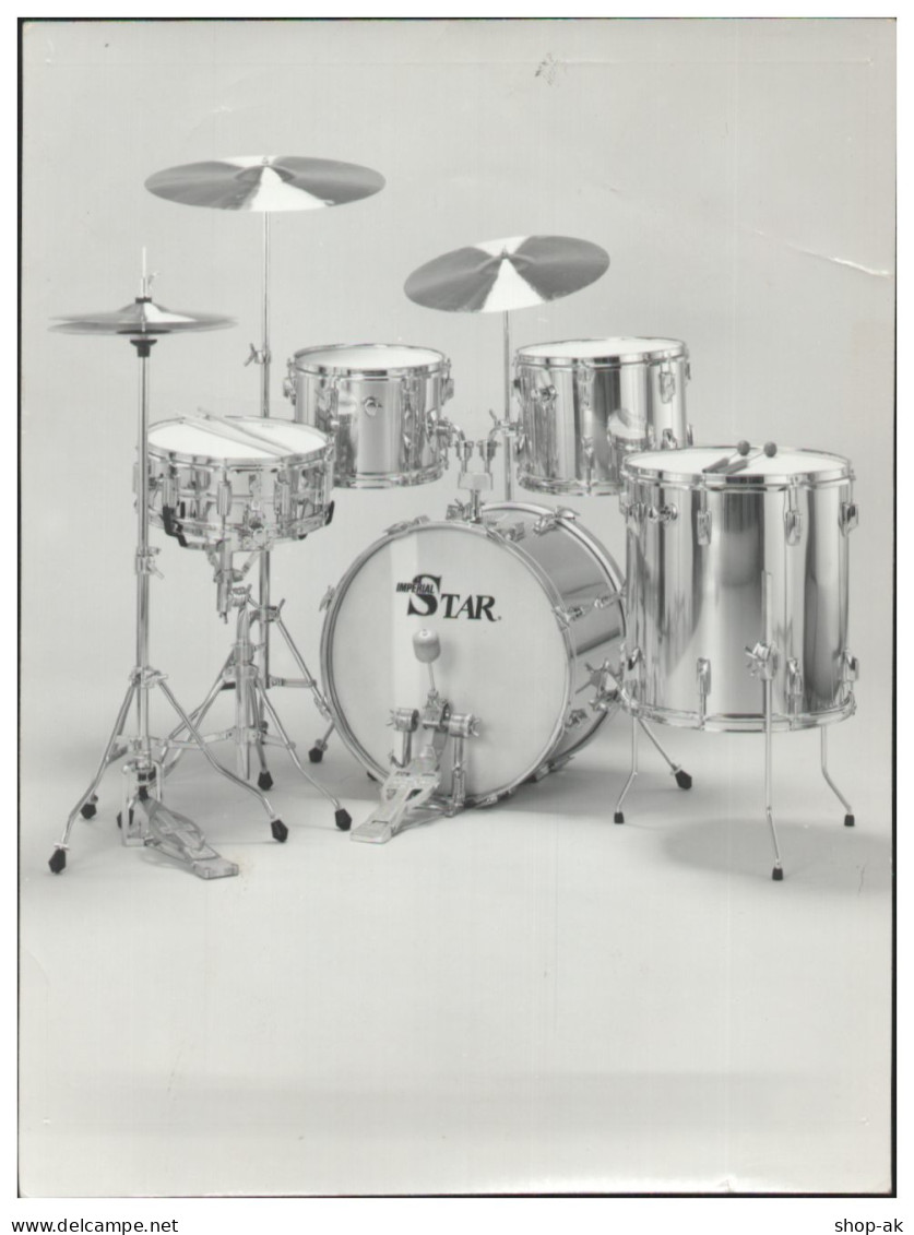 C5998/ Imperial Star Schlagzeug Original Pressefoto Foto 16 X 12 Cm Ca.1968 - Autres & Non Classés