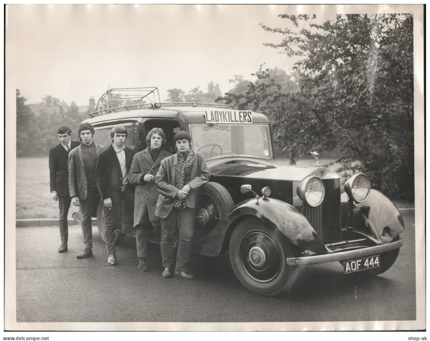 C6000/ The Ladykillers Mit Rolls Royce Popgruppe Original Pressefoto Foto 1965 - Otros & Sin Clasificación