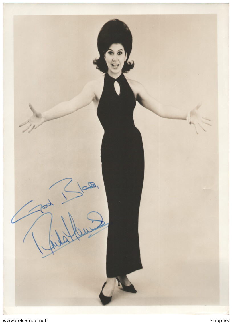 C5990/ Anita Harris Autogramm  Original Pressefoto Foto 25 X 20,5 Cm 60/70er - Autografi