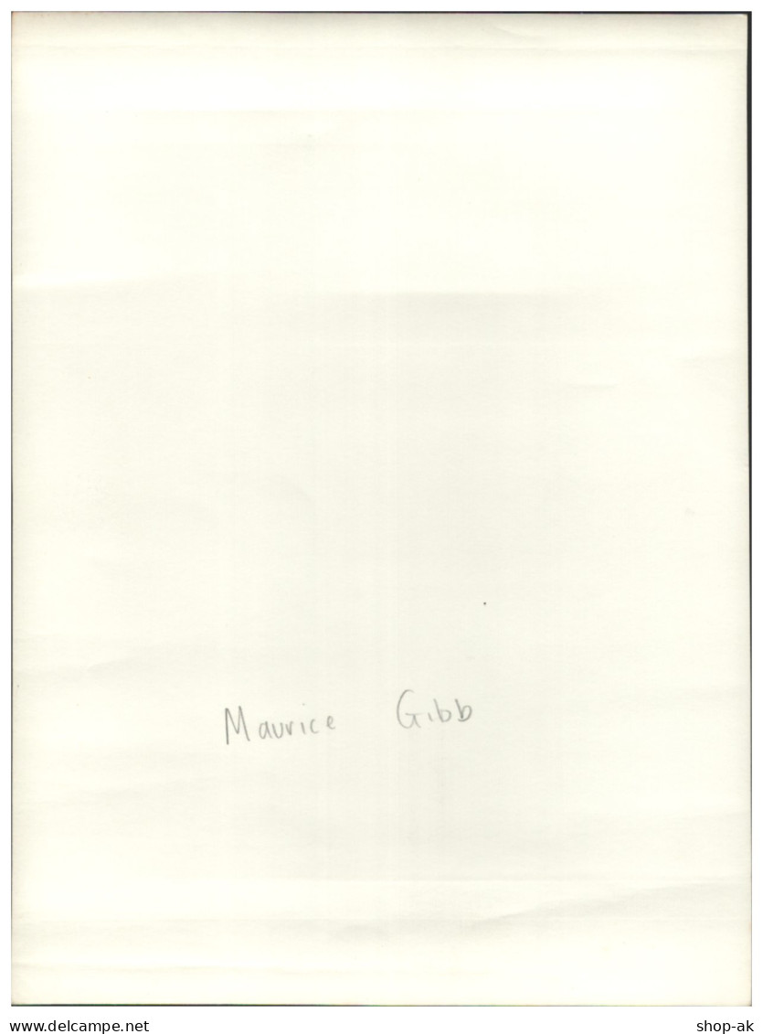 C5977/ Maurice Gibb  Bee Gees  Original Pressefoto Foto 21 X 16  Cm Ca.1968 - Andere & Zonder Classificatie