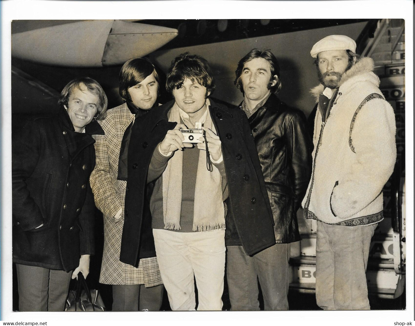 C5965/ Beach Boys London Airport  Original Pressefoto Foto 20,5 X 15 Cm 1968 - Sonstige & Ohne Zuordnung