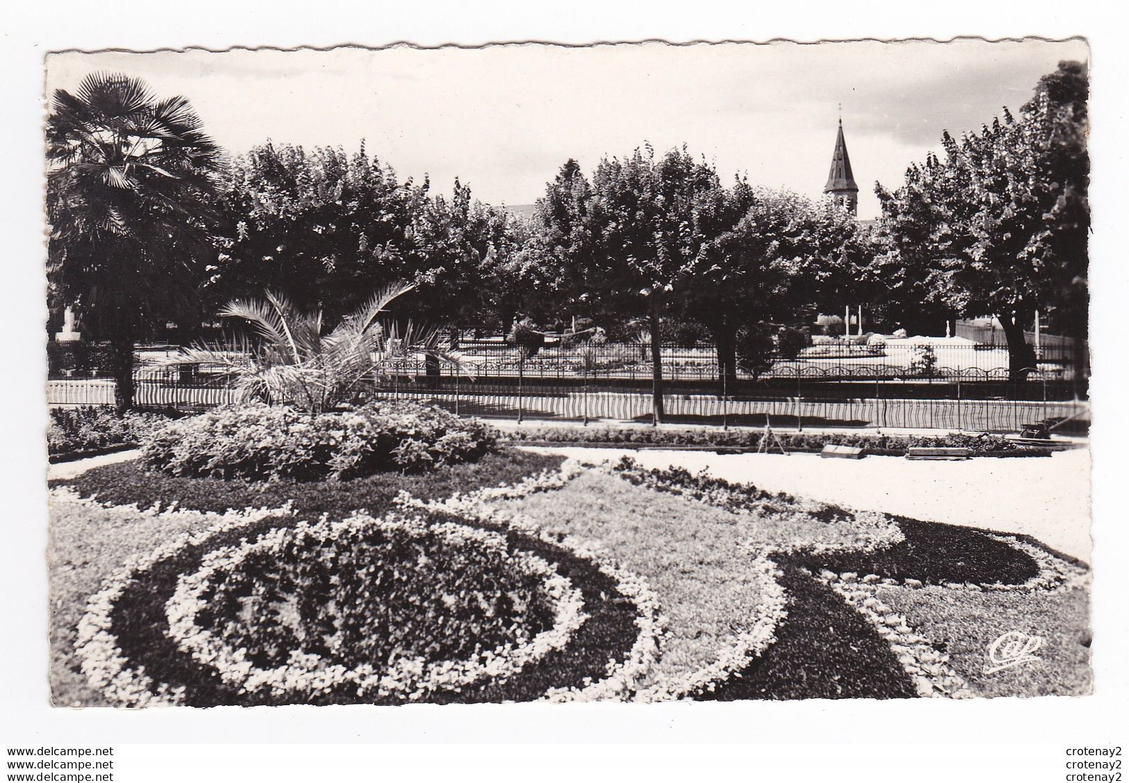 19 BRIVE N°106 Le Square Cartier En 1960 VOIR DOS Beau Timbre Jean Bouin J.O De Rome De 1960 - Brive La Gaillarde