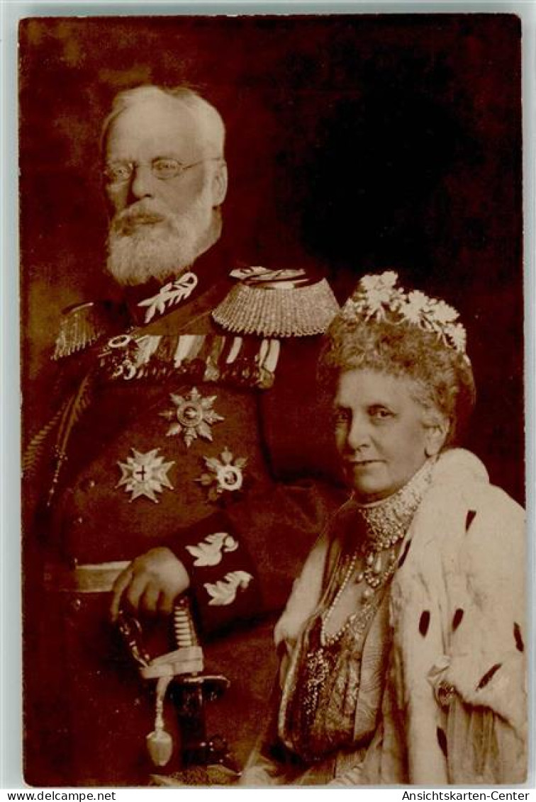 10670903 - Koenig Ludwig III Koenigin Marie Therese Orden Uniform - Königshäuser