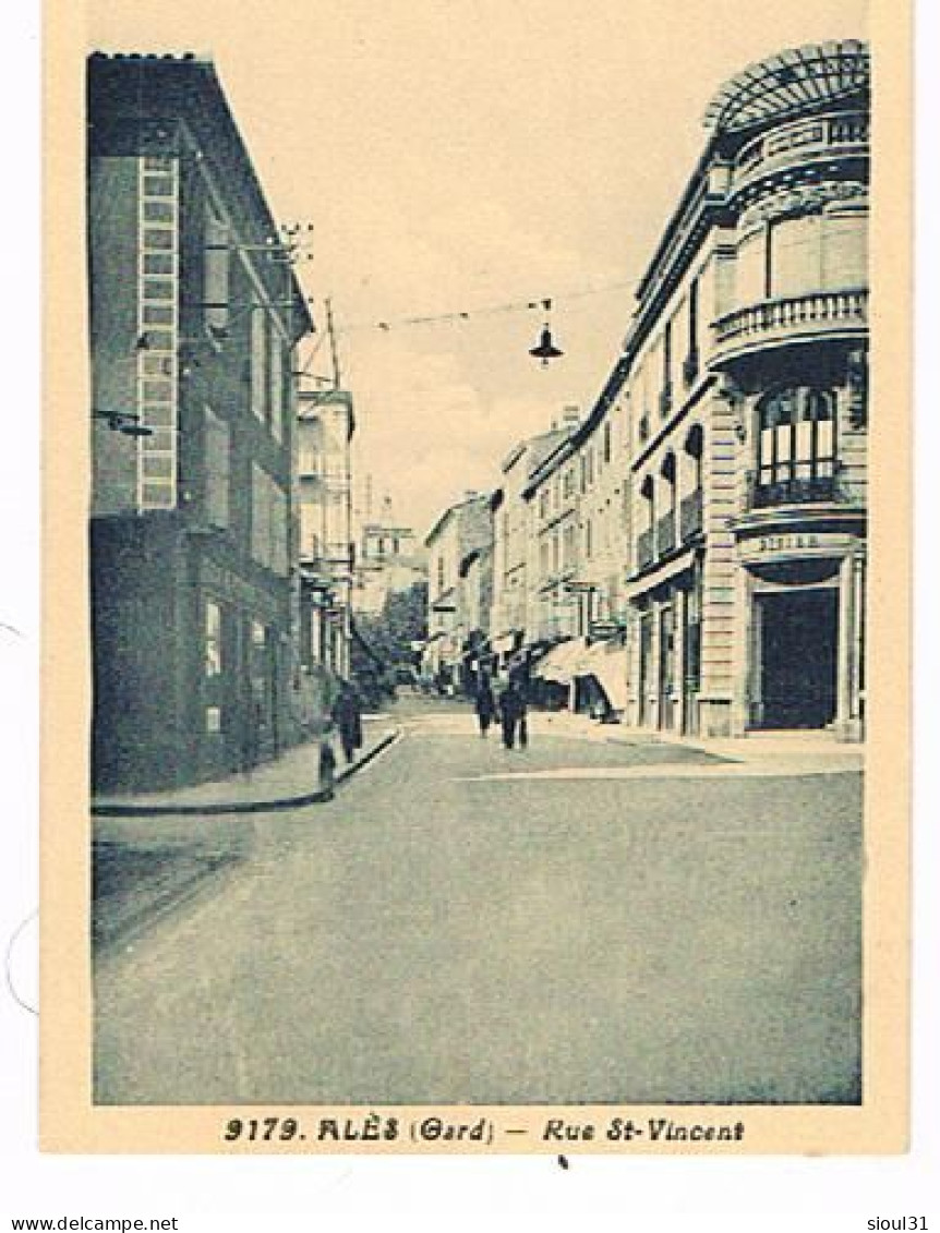 30 ALAIS   ALES  RUE SAINT VINCENT - Alès