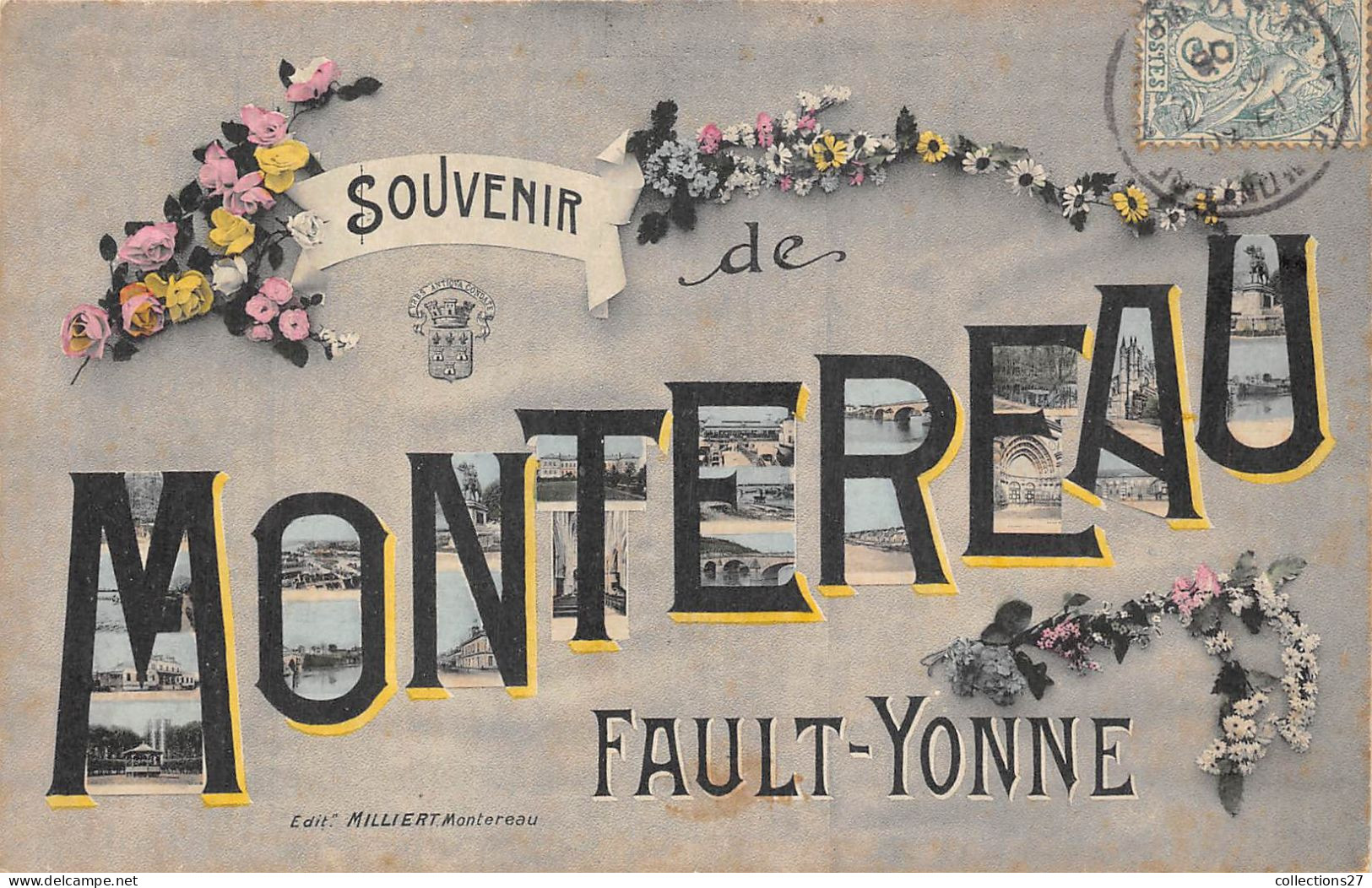 77-MONTEREAU-FAULT-YONNE- SOUVENIR - Montereau