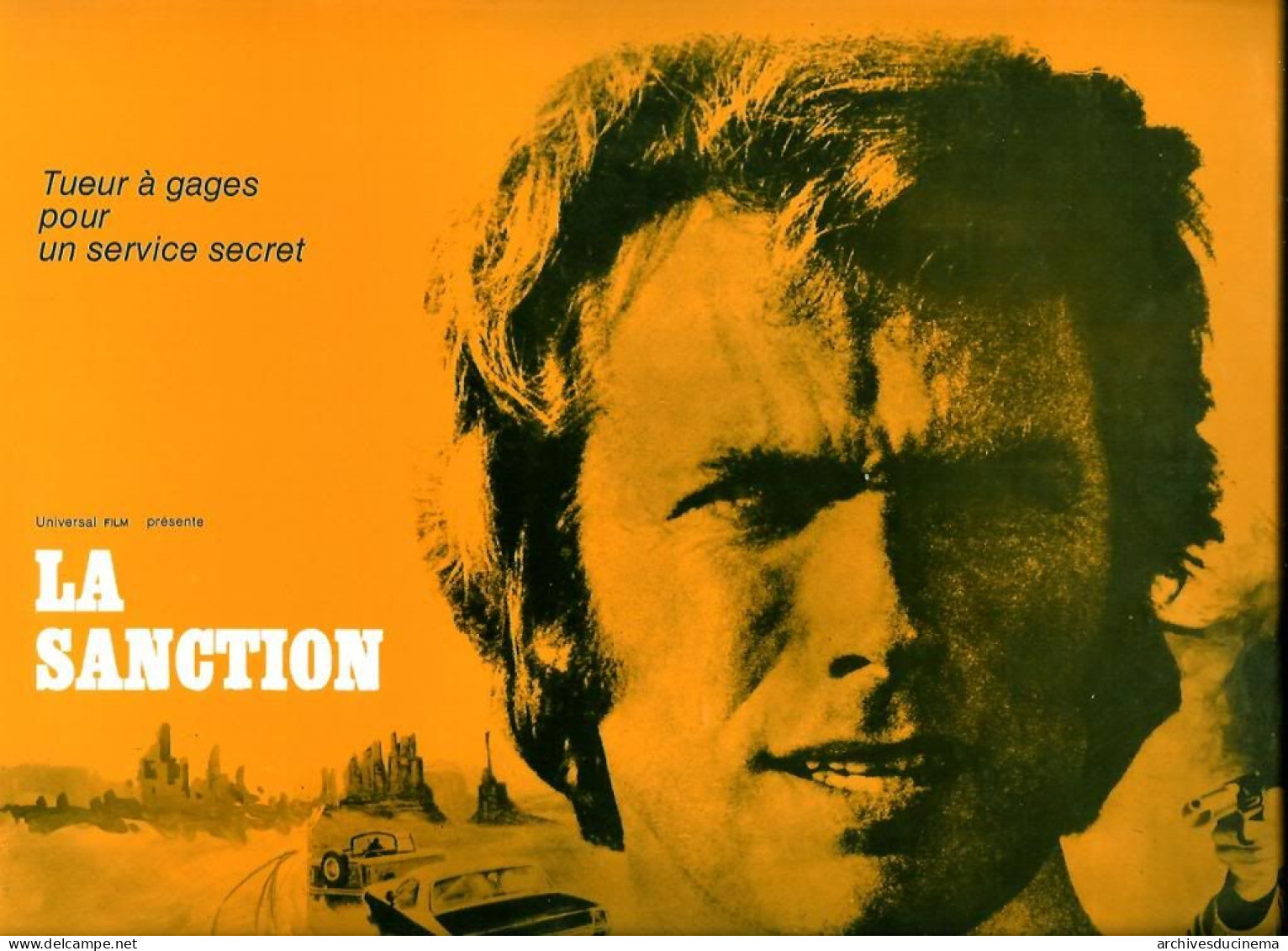 Clint EASTWOOD 3 Pressbooks Originaux - Publicidad