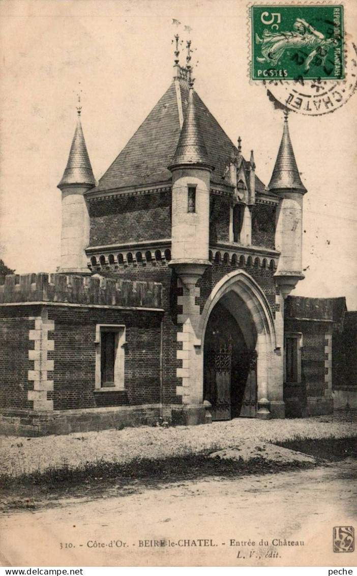 N°64 W -cpa Beire Le Château- Entrée Du Château- - Castles