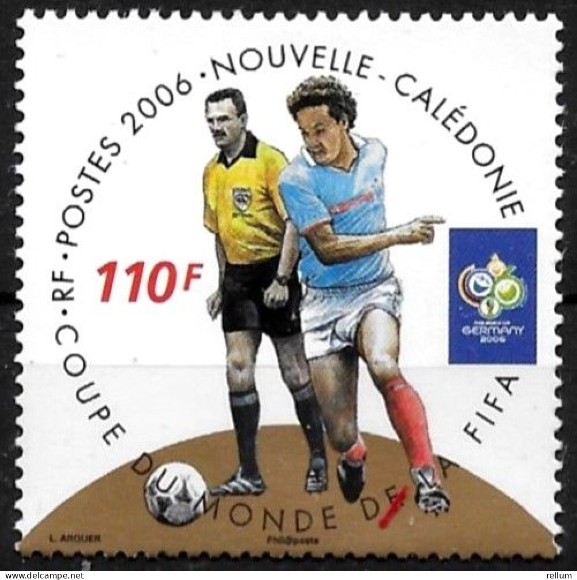 Nouvelle Calédonie 2006 - Yvert Et Tellier Nr. 977 - Michel Nr. 1390 ** - Unused Stamps