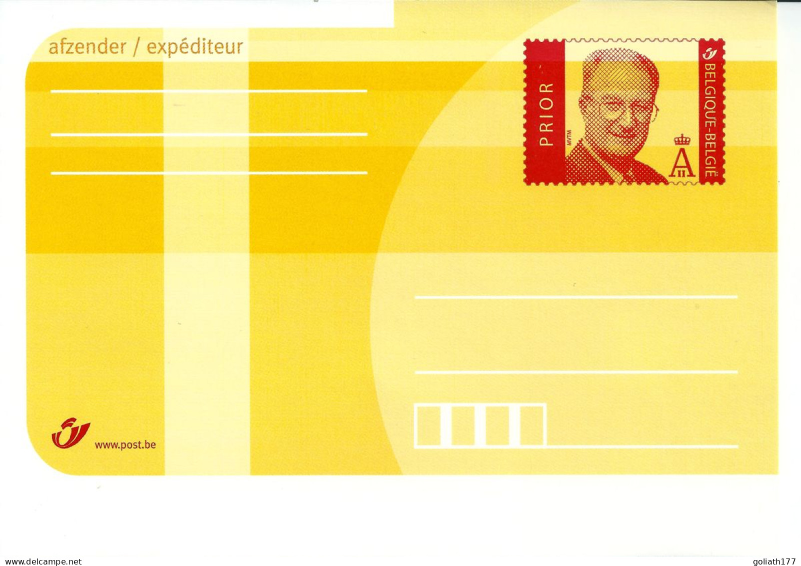 Briefkaart 202 ** - Tarjetas 1951-..