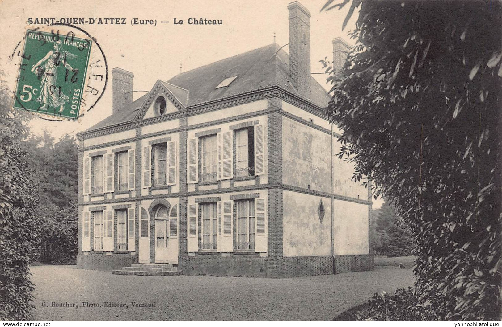 27 - EURE - Canton De BRETEUIL - Châteaux - Lot De 14 CPA - LOT 27-18G - 5 - 99 Cartes