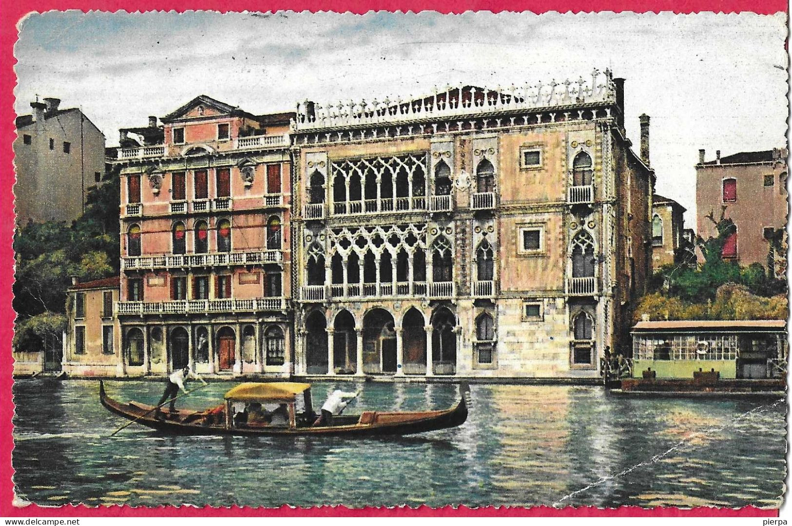 VENEZIA - CA' D'ORO- FORMATO PICCOLO - EDIZIONE CECAMI - VIAGGIATA 1952 - Venezia (Venice)