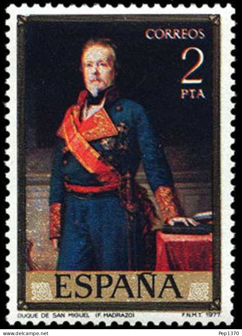 ESPAÑA 1977 - PINTOR FEDERICO MADRAZO - EDIFIL 2430** - Ongebruikt