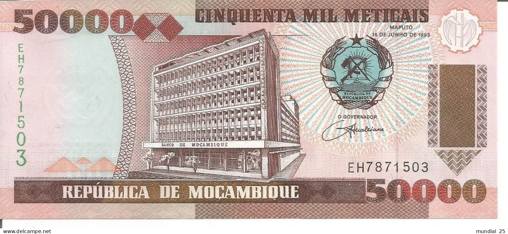 MOZAMBIQUE 50.000 METICAIS 16/06/1993 (1994) - Mozambico