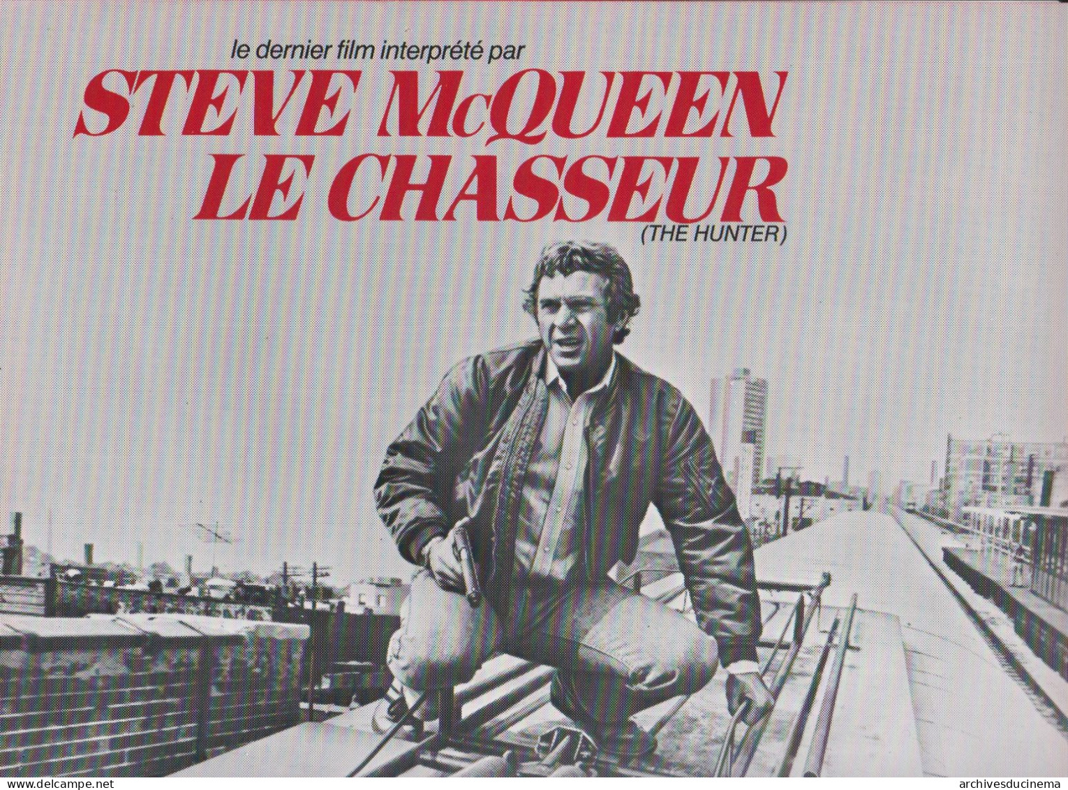 Steve McQUEEN Pressbook  Original LE CHASSEUR - Bioscoopreclame