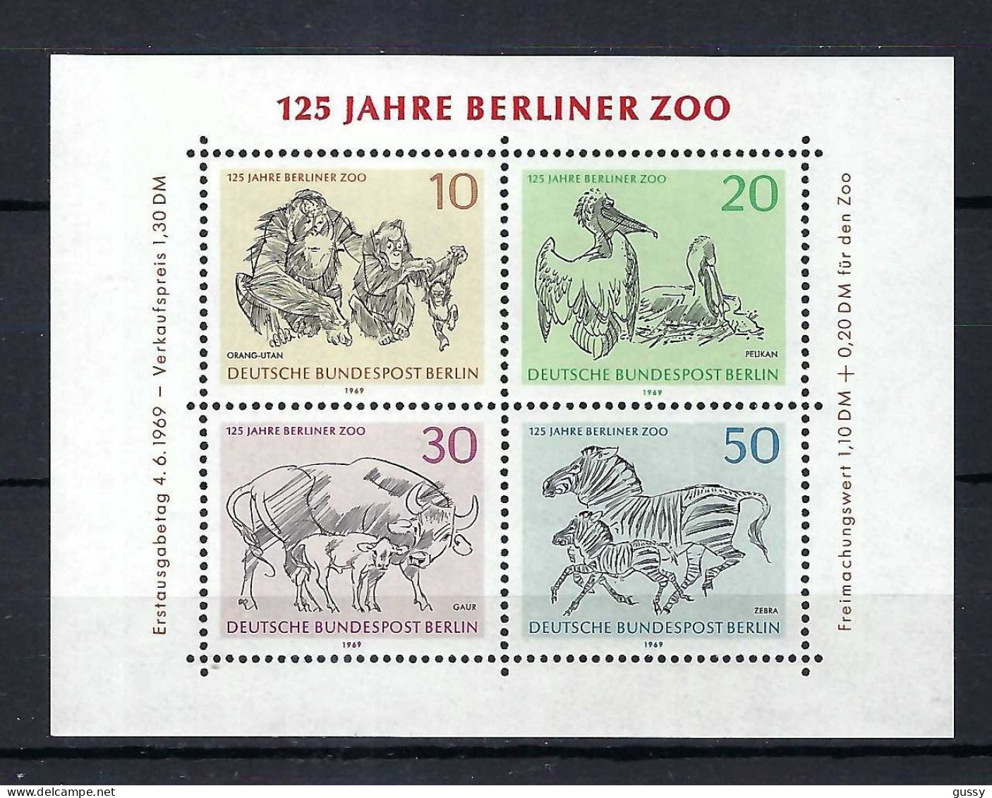 ALLEMAGNE RDA Ca.1969: B&F Neufs** - 1950-1970