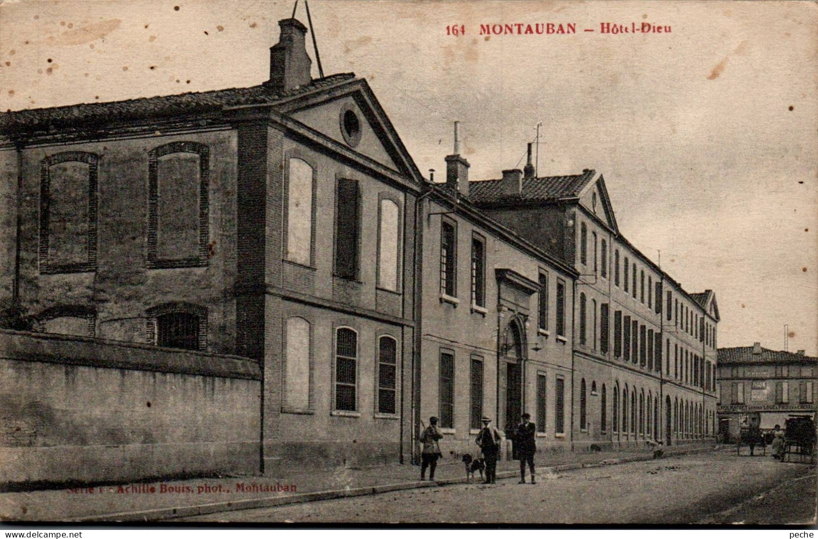 N°69 W -cpa Montauban -hôtel Dieu- - Montauban