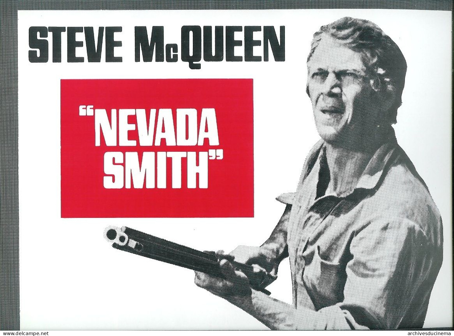 Steve McQUEEN Pressbook  Original NEVADA SMITH - Cinema Advertisement