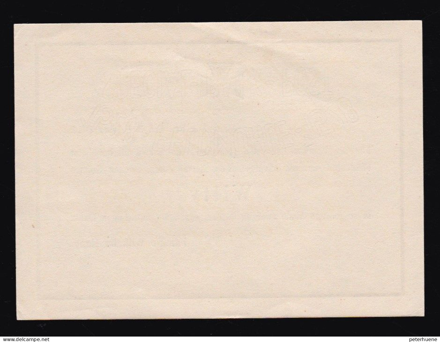 Drittes Reich. Danksagungskarte Heldentod Eines Soldaten. Giengen An Der Brenz, 3. Februar 1944. - 1939-45
