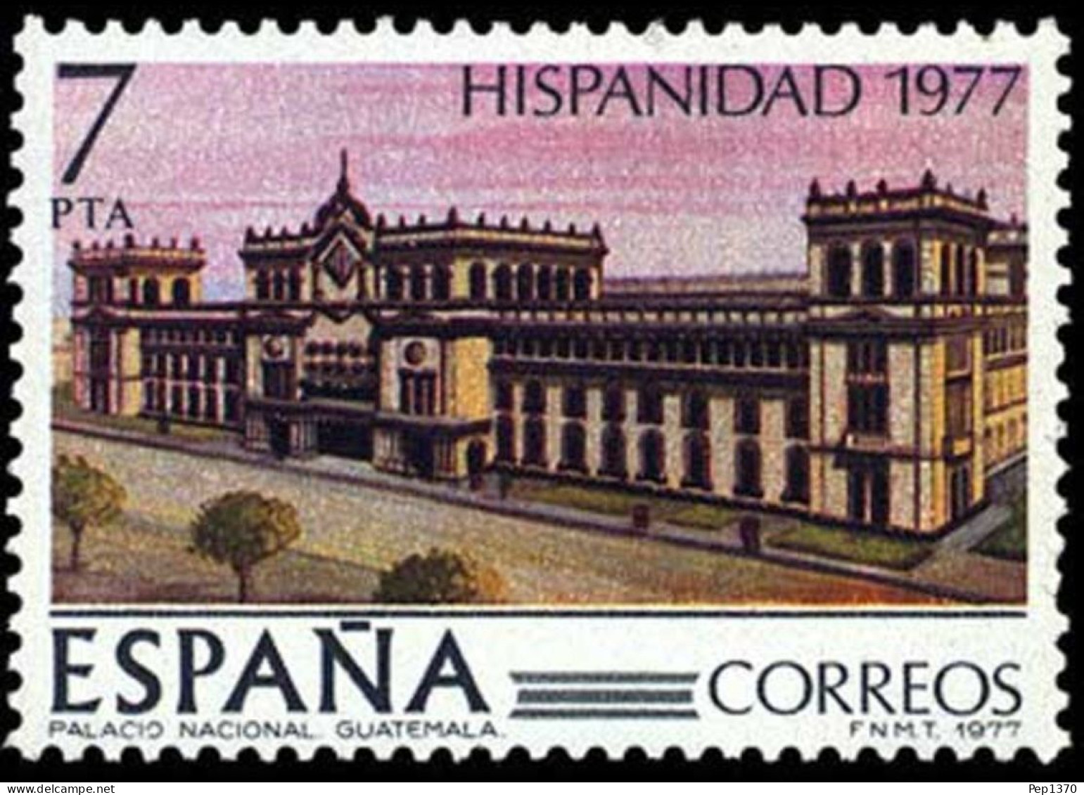 ESPAÑA 1977 - HISPANIDAD - GUATEMALA - EDIFIL 2441** - Ongebruikt