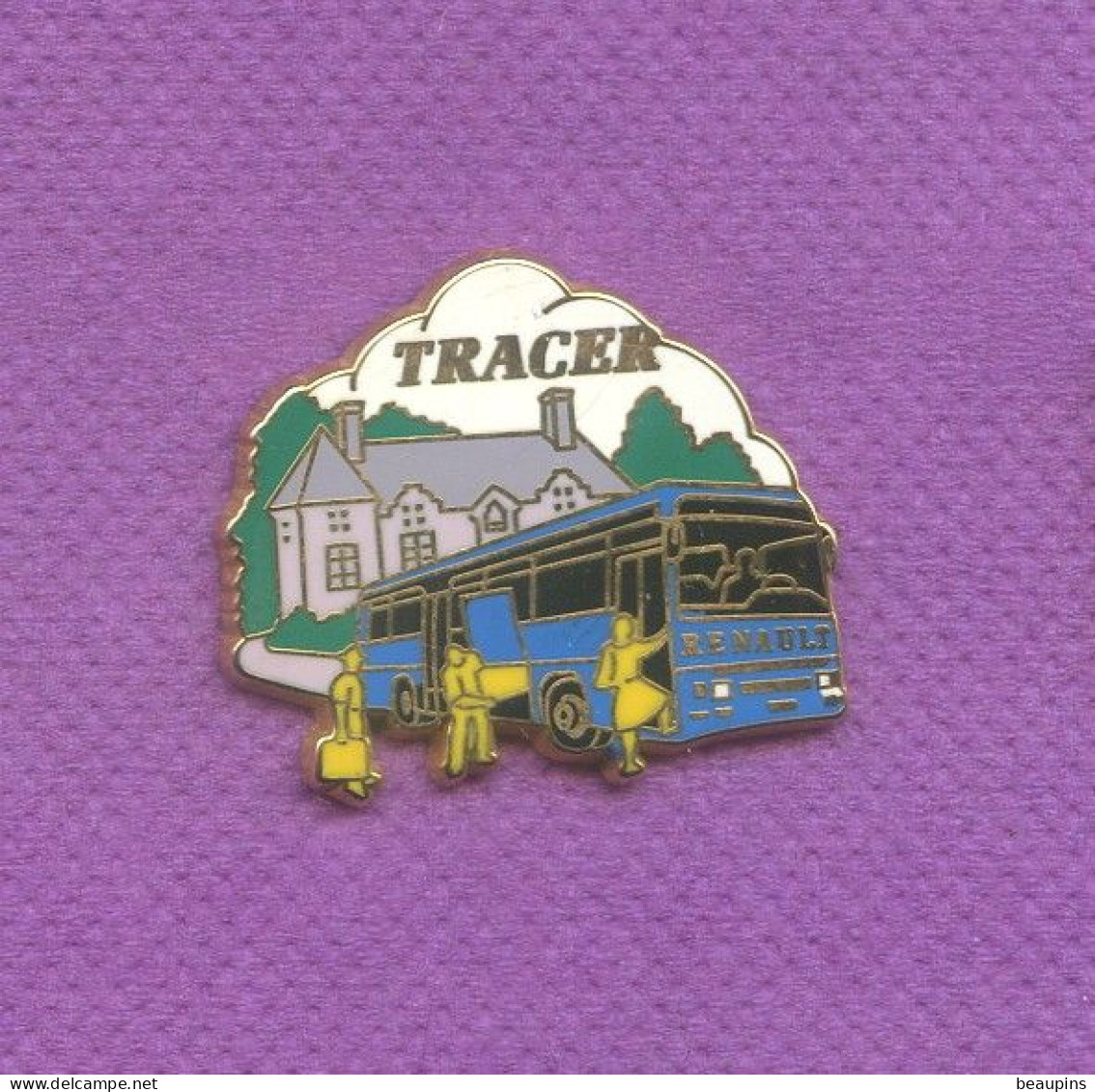 Rare Pins Bus Autobus Tracer Renault Arthus Bertrand L267 - Arthus Bertrand