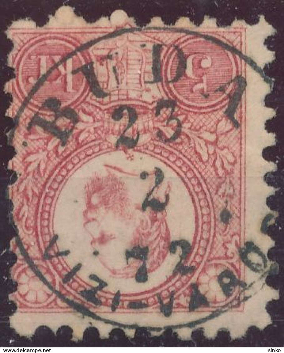 1871. Engraved 5kr, BUDA/VIZI-VAROS - ...-1867 Prephilately