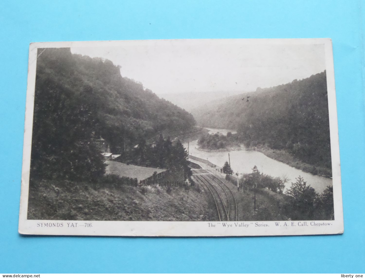 The " Wye Valley " Series " SYMONDS YAT - 706 ( Edit.: W.A.E. Call, Chepstow ) Anno 19?? ( See / Voir Scans ) ! - Herefordshire