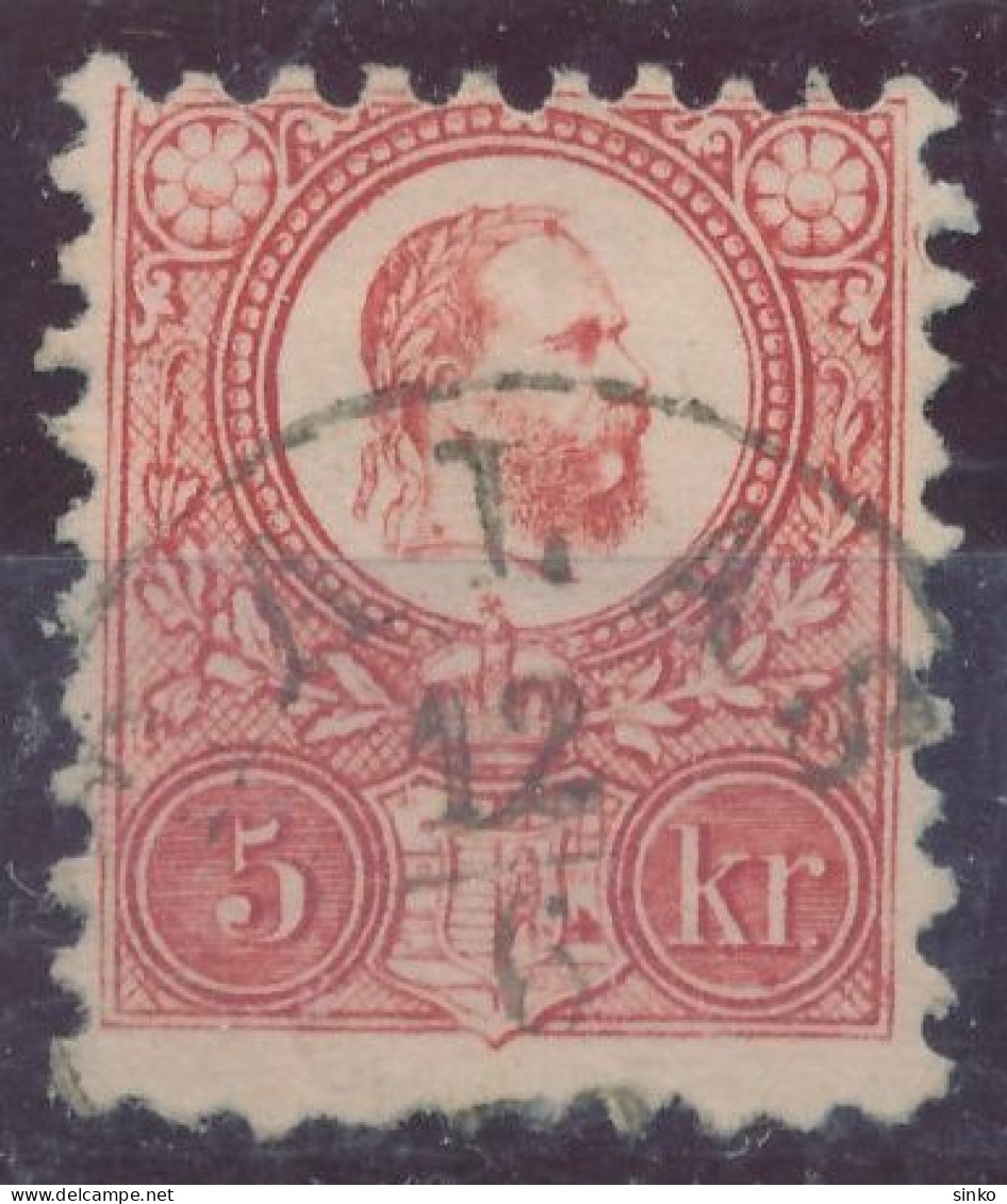 1871. Engraved 5kr, HALAS - ...-1867 Voorfilatelie