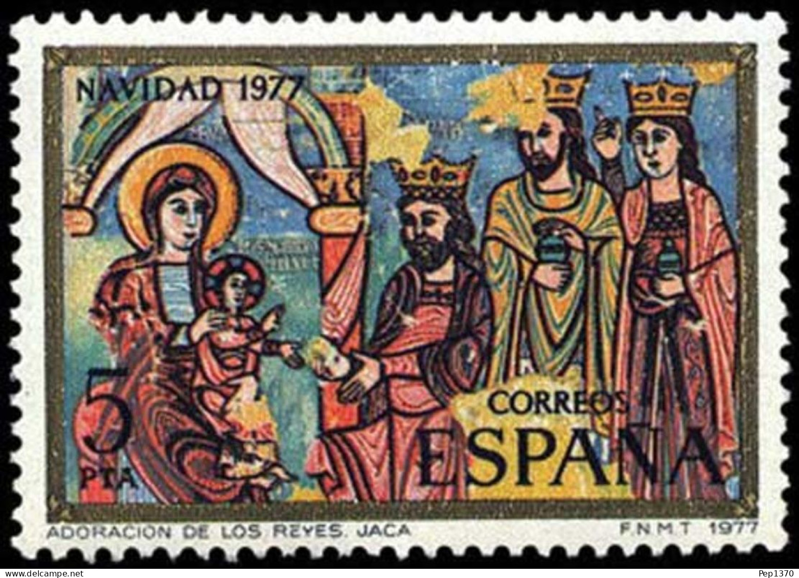 ESPAÑA 1977 - NAVIDAD - EDIFIL 2446** - Ongebruikt