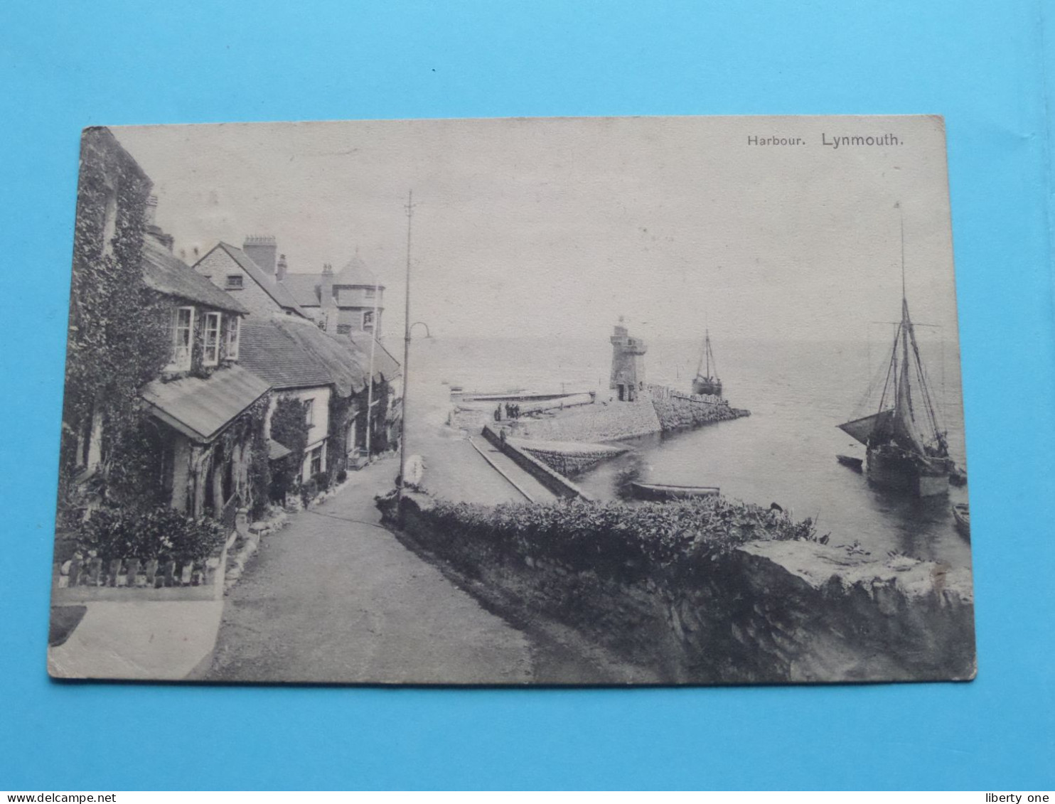 Harbour - Lynmouth ( Edit.: Montague Cooper ) Anno 19?? ( See / Voir Scans ) ! - Lynmouth & Lynton