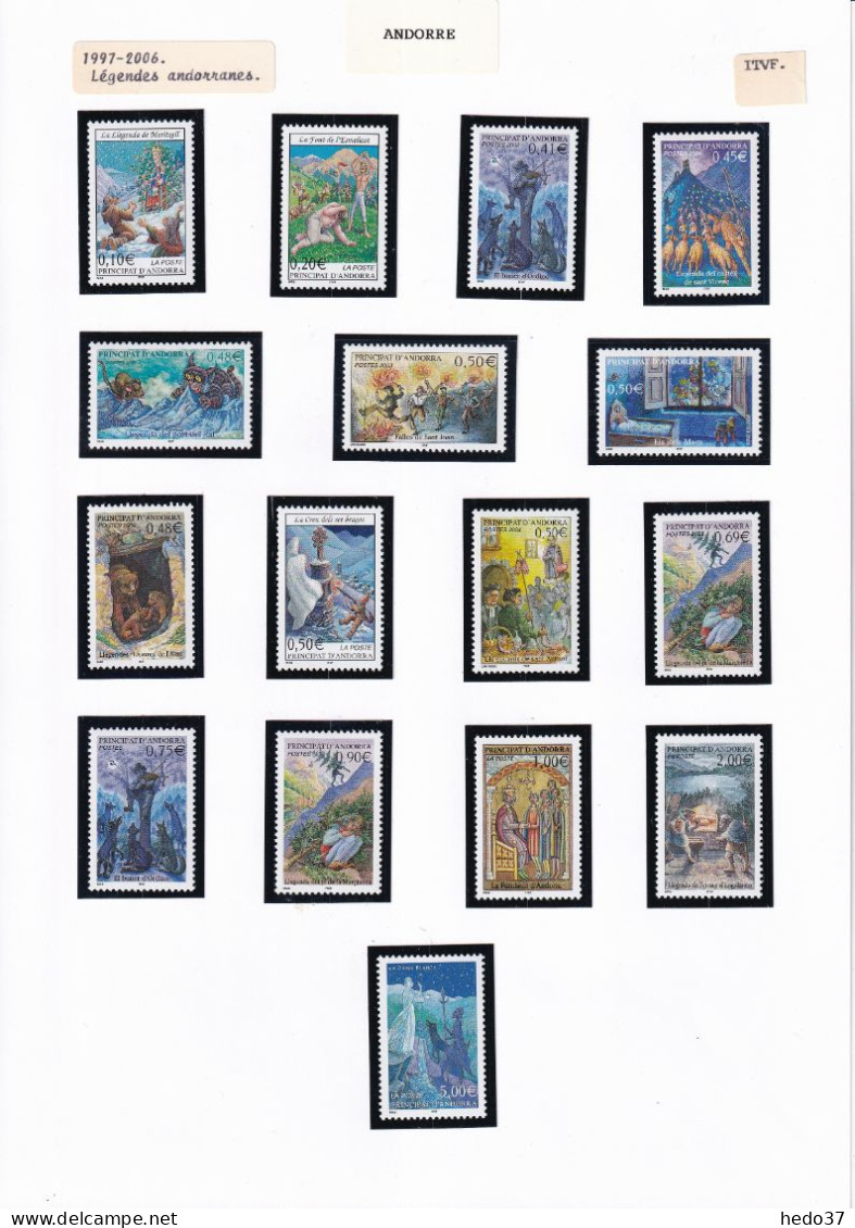 Andorre Collection 2000/2020 - Neufs ** Sans Charnière - Achat Poste Faciale 343 € - TB - Used Stamps