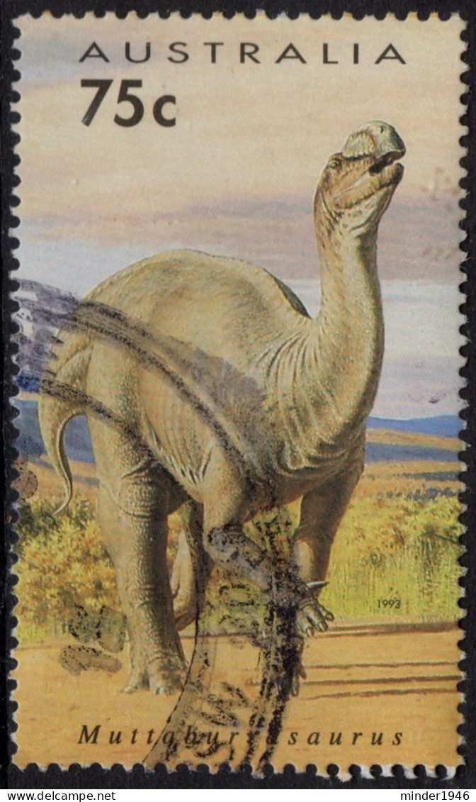AUSTRALIA 1993 75c Prehistoric Animals-Muttaburrasaurus Langdoni  FU - Used Stamps