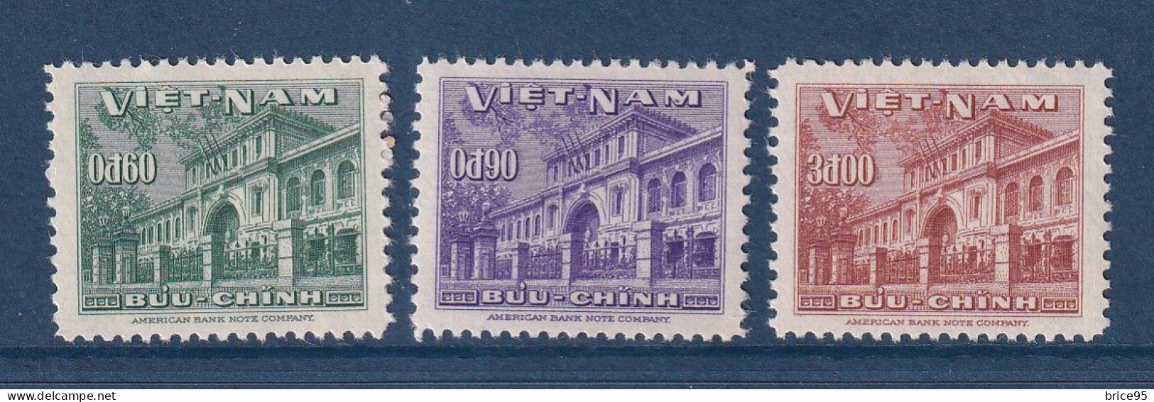 Vietnam Du Sud - YT N° 38 à 40 ** - Neuf Sans Charnière - 1956 - Vietnam