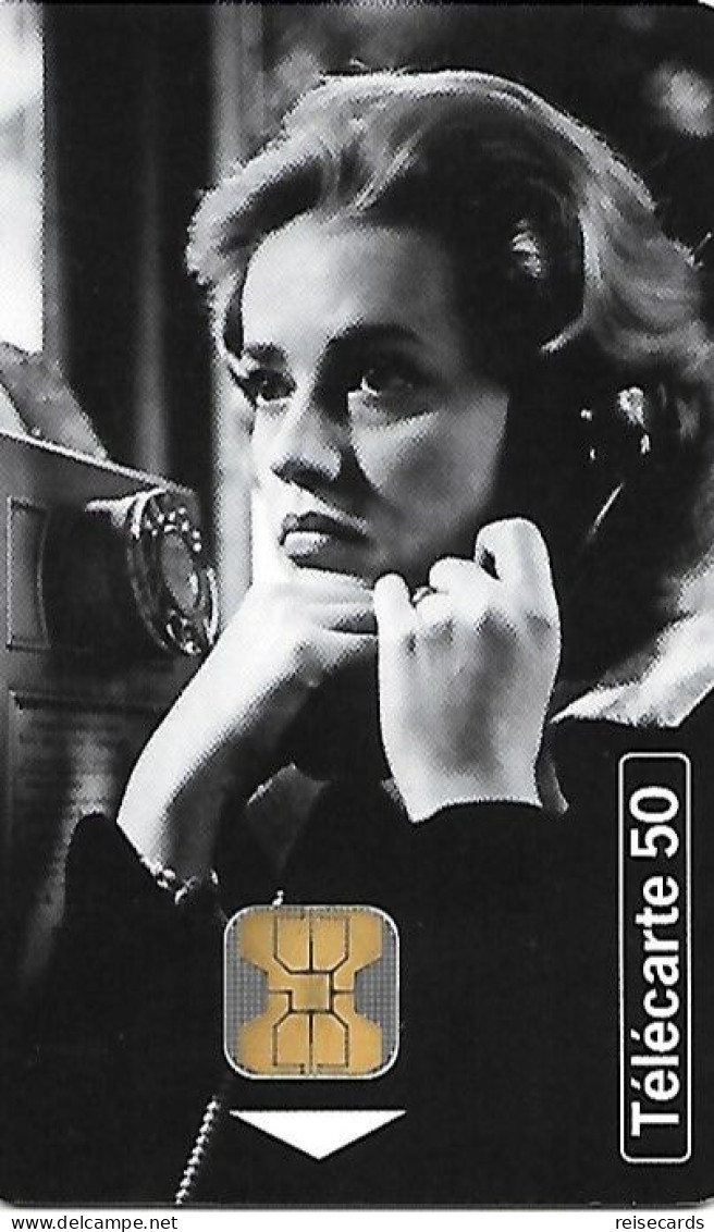 France: France Telecom 10/96 F699 Téléphone Et Cinéma - Jeanne Moreau - 1996