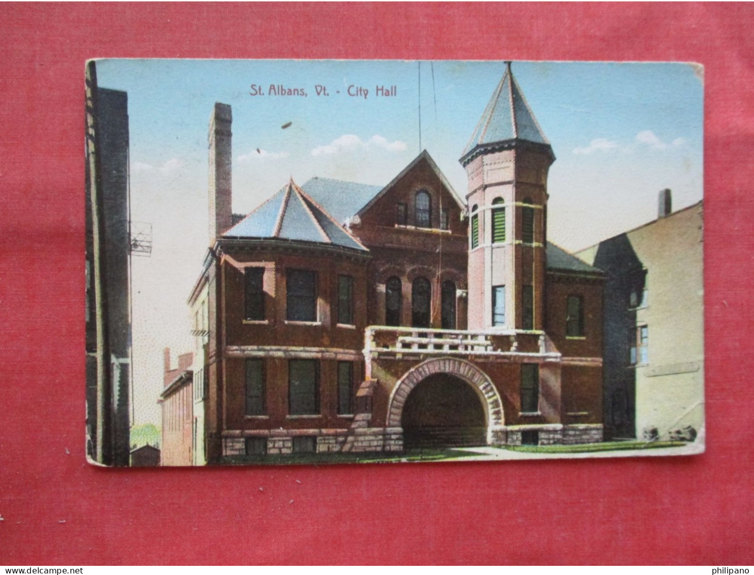 City Hall.  St Albans  Vermont      Ref 6383 - Autres & Non Classés