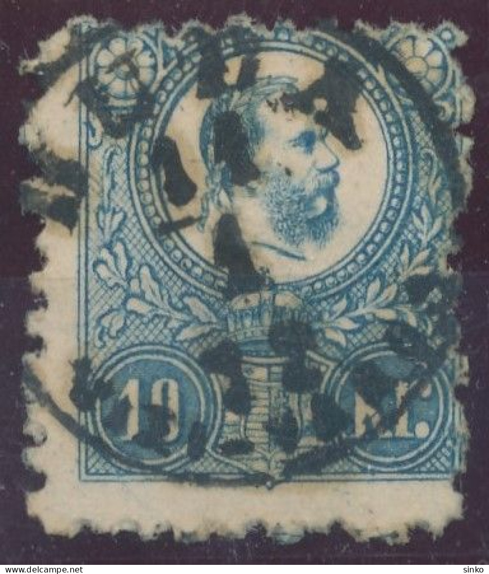 1871. Engraved 10kr, BUDA/VIZI-VAROS - ...-1867 Vorphilatelie