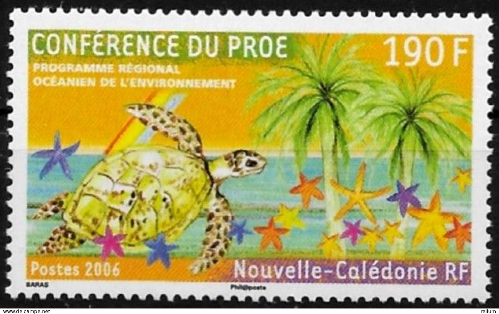 Nouvelle Calédonie 2006 - Yvert Et Tellier Nr. 986 - Michel Nr. 1403 ** - Unused Stamps