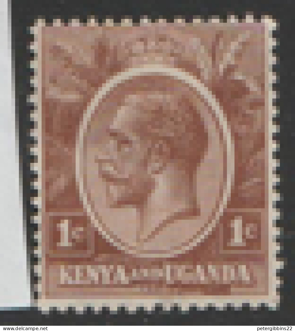 Kenya Uganda   1922 SG 76a   1c  Mounted Mint - Kenya & Oeganda