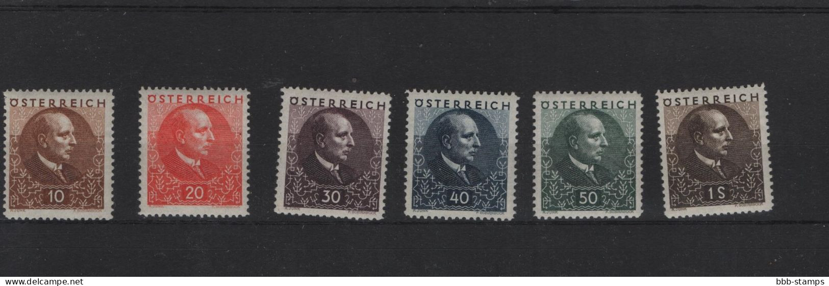 Österreich Michel Kat.Nt.  Postfr/** 512/517 - Unused Stamps