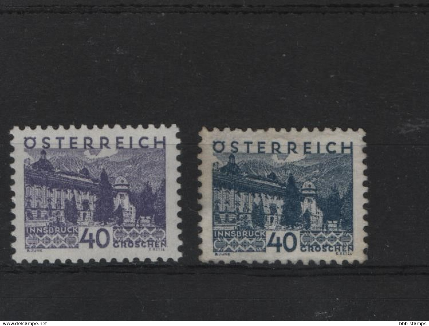 Österreich Michel Kat.Nt.  Faz/* 538/539 - Unused Stamps