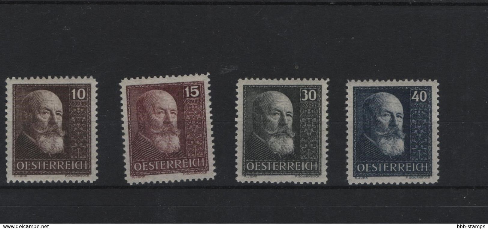 Österreich Michel Kat.Nt.  Postfr/** 494/497 - Unused Stamps