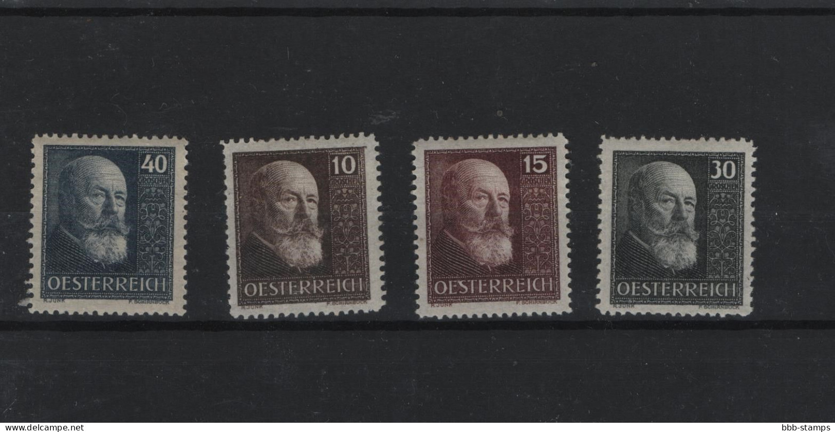 Österreich Michel Kat.Nt.  Falz/*  494/497 - Unused Stamps