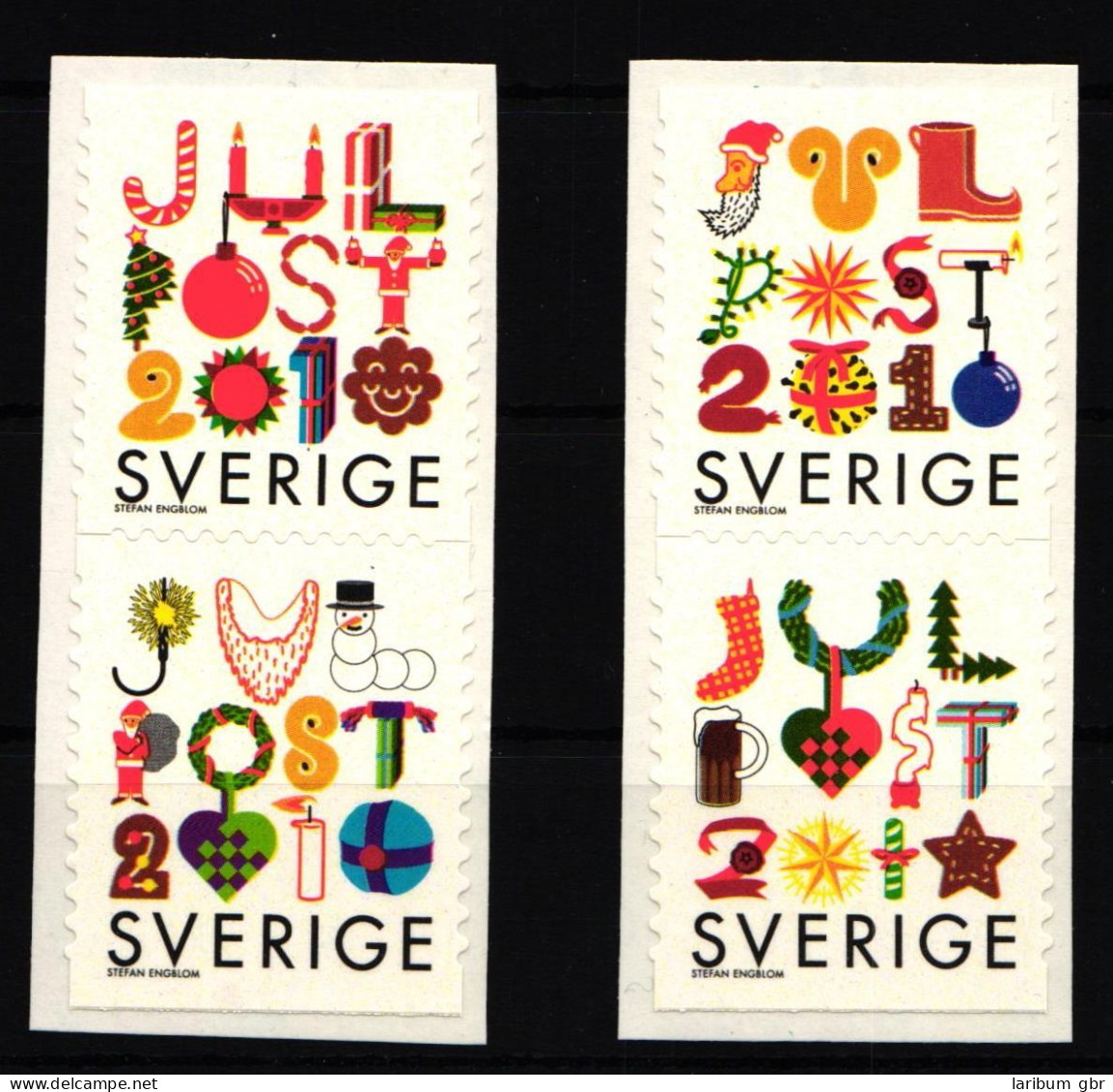 Schweden 2782-2785 Postfrisch Weihnachten #IK586 - Other & Unclassified