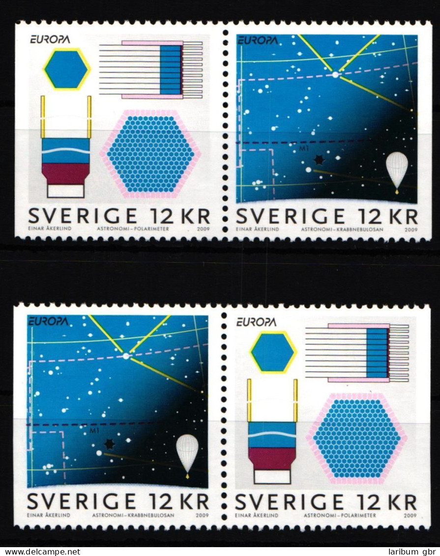 Schweden 2687-2688 Di/Dr Postfrisch Astronomie #IK536 - Altri & Non Classificati