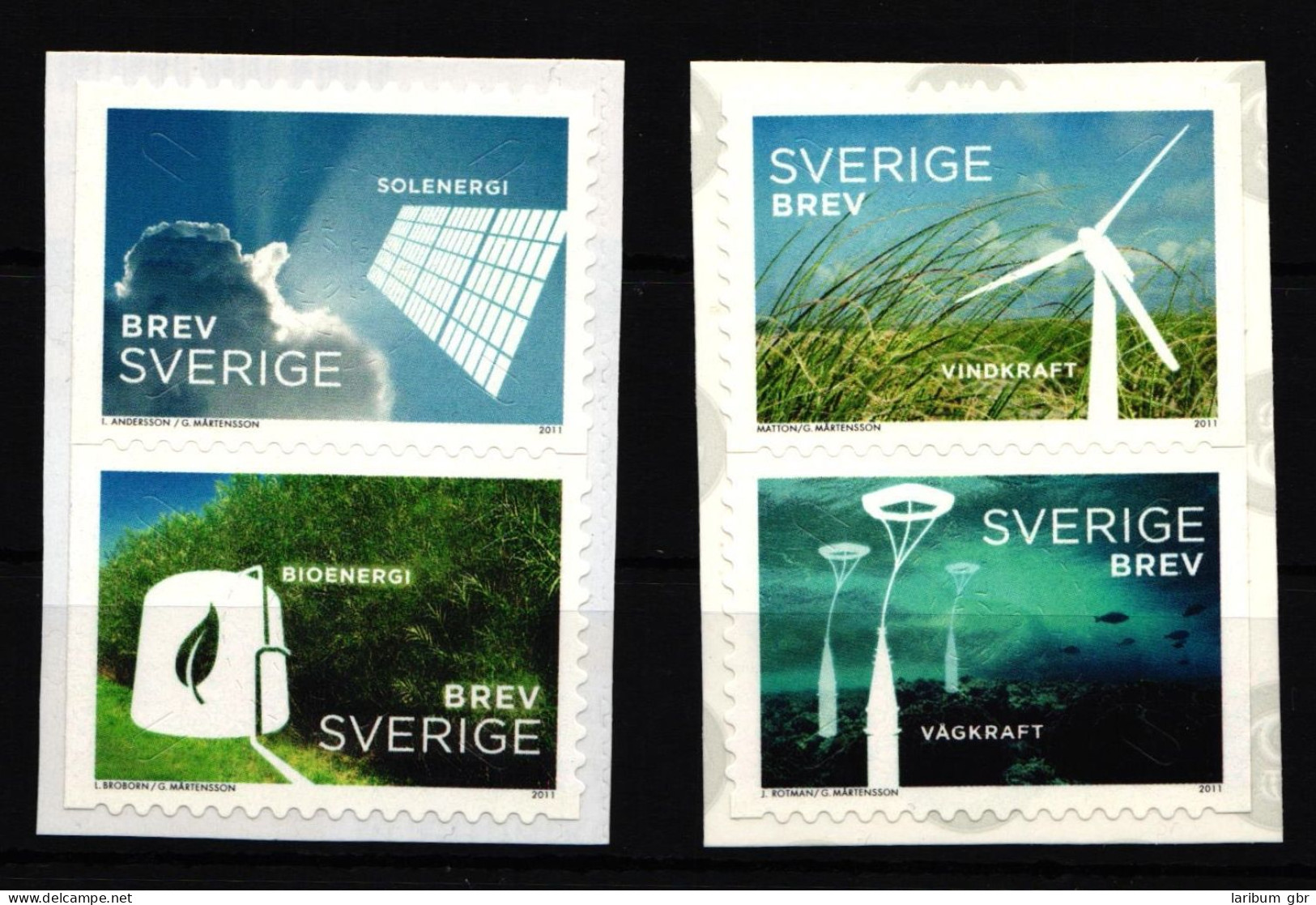 Schweden 2815-2818 Postfrisch Selbstklebend Erneuerbare Energie #IK609 - Other & Unclassified