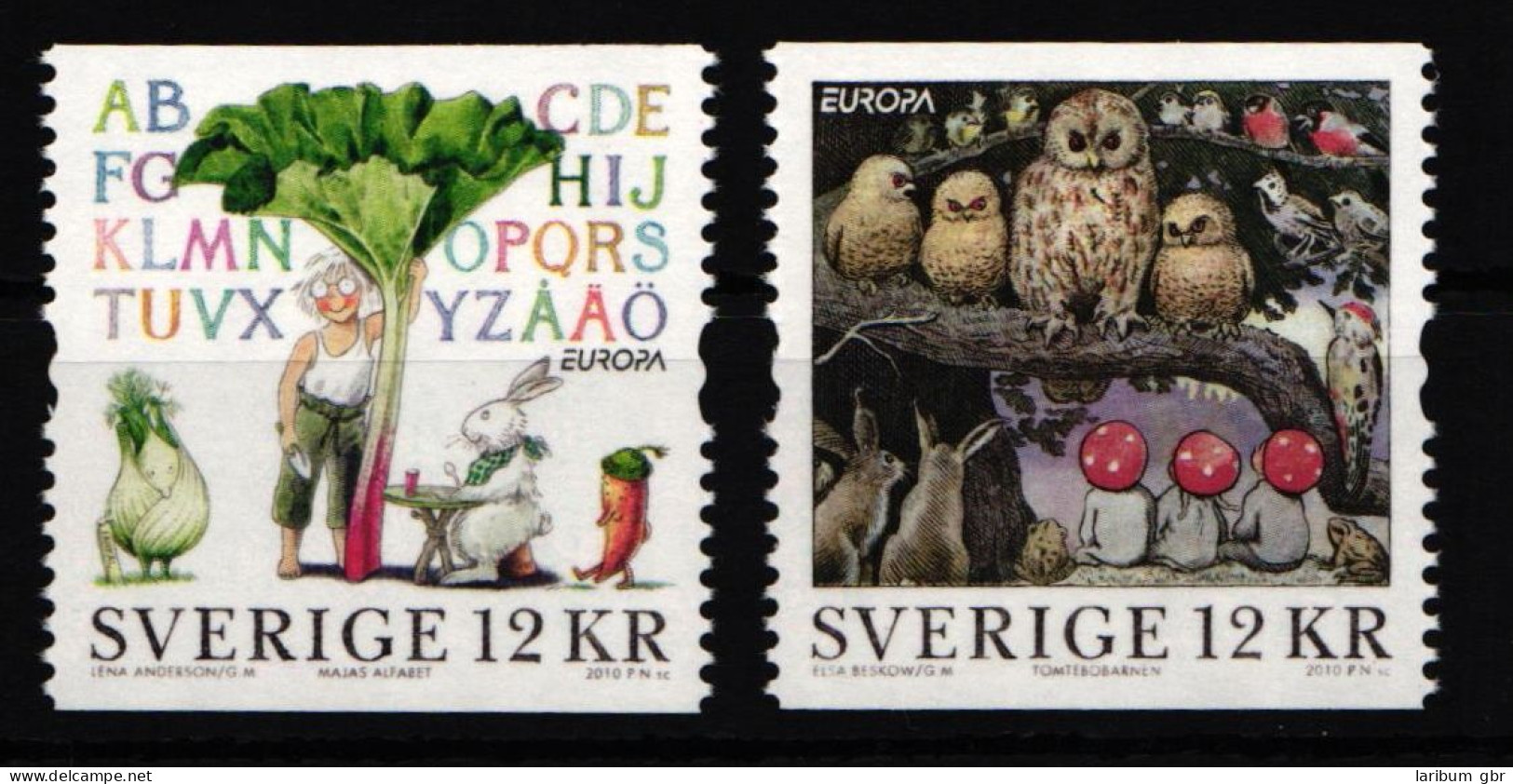Schweden 2733-2734 Postfrisch Illustrationen Kinderbücher #IK561 - Other & Unclassified