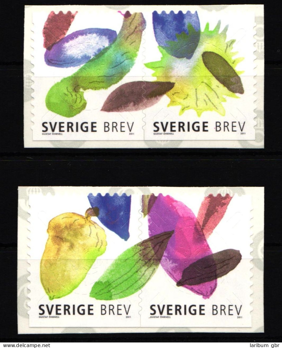 Schweden 2832C–2836C Postfrisch Selbstklebend Pflanzenfrüchte #IK627 - Other & Unclassified